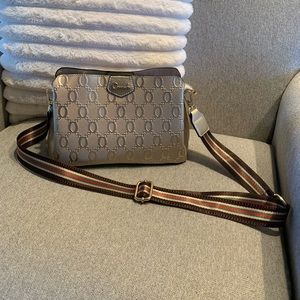 Laorentou Vegan Leather Crossbody Bag